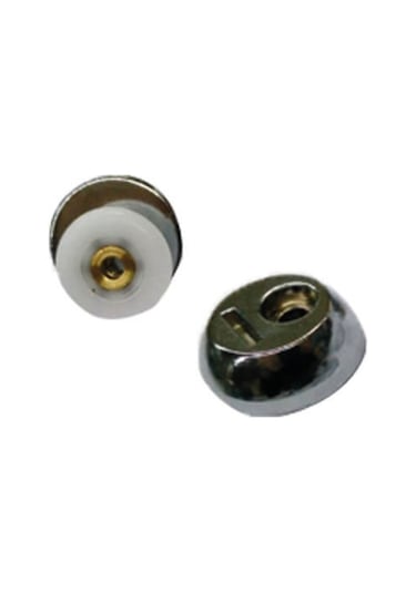 Panel Duş Duşakabin Eksantrik Metal Rulman Tekerleri Gümüş