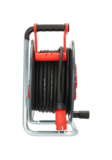 Brennenstuhl Professional Steelcore Serisi H07rn-f 3g2.5 Kablolu Sigorta Şalterli Ip44 Lisanslı 25 Metre Makaralı Priz