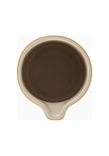 Le Creuset Küçük Seramik Sütlük Cezveler Turuncu