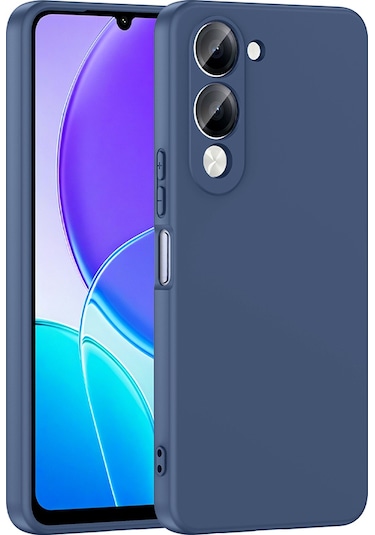 More Tr Vivo Y04 Kılıf Zore Mara Lansman Kapak - Lacivert