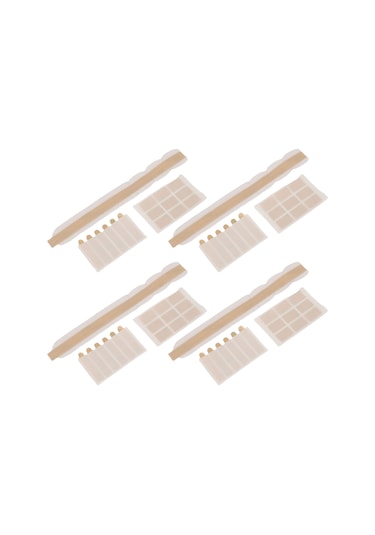 Lemestar Bilgisayar Ve Dizüstü İçin Gizlilik Filtresi Takımı: 10 Adet Kaydırmalı Takma Kanca İle 20 Adet İki Yönlü Yapışkan Etiket - Güvenli Ve Kolay Kurulum