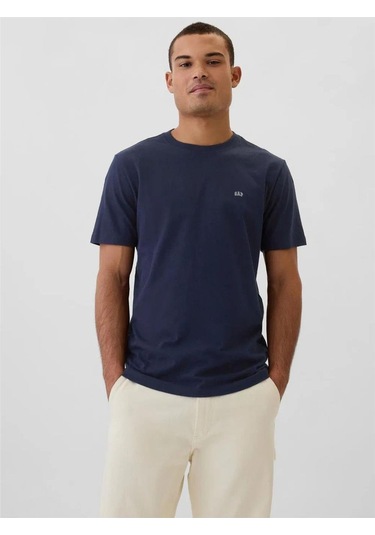 Logo Everyday Soft T-shirt Lacivert-6586 Lacivert