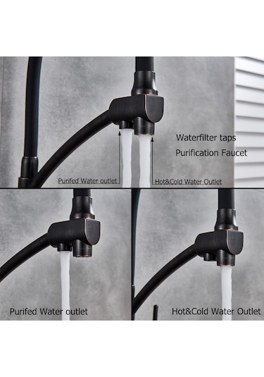 Fleko Arneta Arıtmalı Mutfak Için Batarya Siyah Renk Siyah