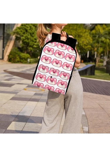 Trendooze Uygun Siyah Siyah Siyah Sırt Seyahat, Organizasyon Kawaii Karikatür, İş İnç İçin, Genç, Dizüstü Çoklu Çantası, Çalışması Bölmeleriyle, Bilgisayara Abd57 15.6 Fd Siyah