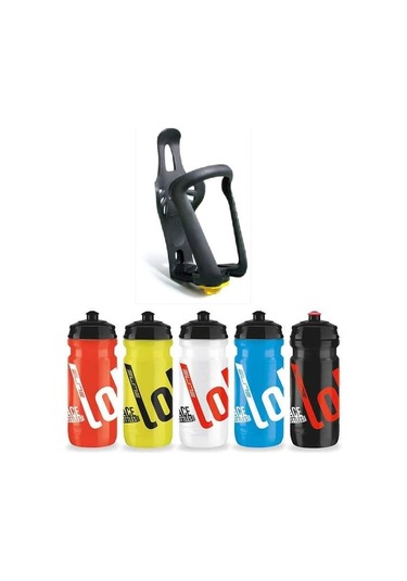 Elite Loli Bisiklet Plastik Matara. Suluk Matara Kafesi Kırmızı