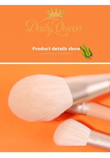 Daily Queen Yüksek Kalite 11 Li Şanpanmay Renk Makyaj Fırça Seti
