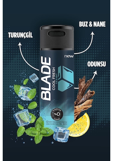 Blade Cool Fresh Sprey Deodorant 150 ML