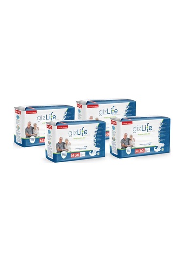 Gızlıfe Yetişkin Hasta Bezi Bel Bantlı Orta Boy Medium 120'li M