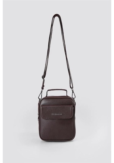 Kahve Erkek El Ve Omuz Çanta 31498 Kahve Kahverengi