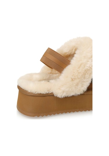 Lumberjack Golda 5pr Camel. Kadın Terlik Çok Renkli