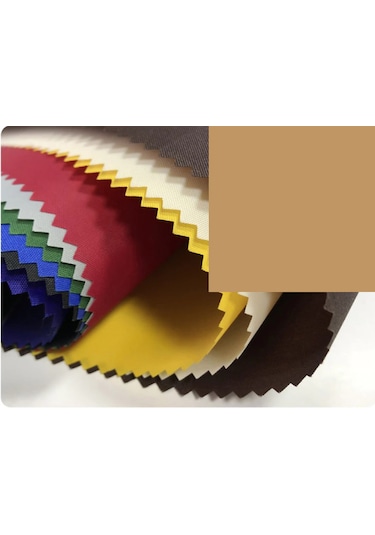 Su Geçirmez Kumaş İç-dış Mekan Armut Minder,çadır Vb Sütlü Kahve