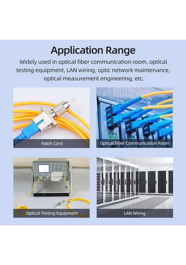 Maiyame Fc Erkek-sc Dişi Fiber Optik Adaptörü - Yüksek Verimli, Düşük Kayıp, Kararlı Bağlantı
