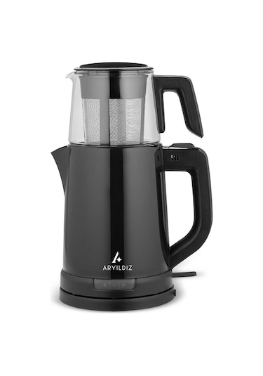 Aryıldız Tea Joy 1.8 L Çay Makinesi Siyah