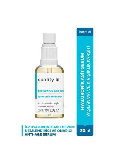 Quality Life Hyaluronik Asit Serum 30 ML