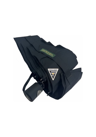 April A-210g A6 Süper Mini 8 Telli Tam Otomatik Şemsiye Siyah