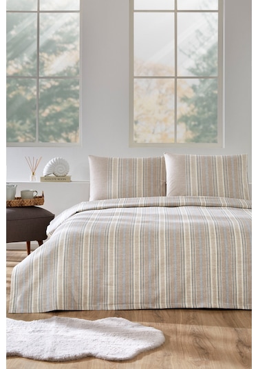 Özdilek Sandlinie Tek Kişilik Pike Takımı Krem