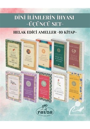 Dini İlimlerin İhyası Üçüncü Set Helak Edici Ameller 10 Kitap...