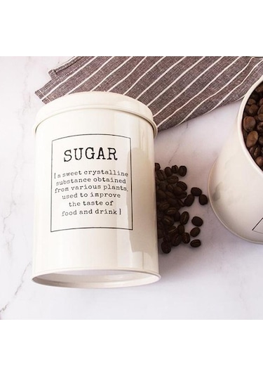 Jzcat 3ü1 Arada Mutfak Depolama Kavanoz Seti - Beyaz