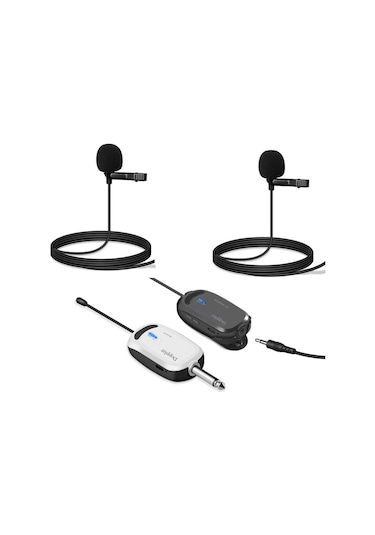 Doppler Kablosuz Kamera Mikrofonu Cam200B Çift Yaka Ünitesi. Kame