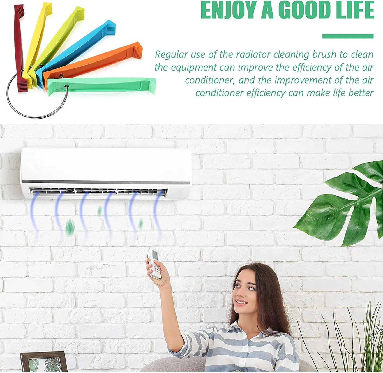 Yunboo Klima Radyatörü Dişli Aracı - 6 Farklı Boyutlu Plastik Tıraş Testere, Kondenser Ve Evaporatör Kanatlarını Düzeltme, Verimlilik Artırma