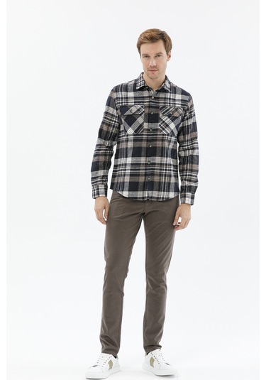 Finesuits Erkek Akrilik Flanel 2422204069.akrr Lacivert