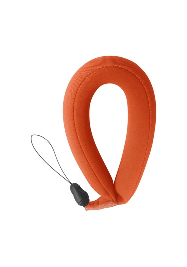 Teltree Turuncu Neopren Su Altı Kamera/ Telefon Kaybolma Önleyici Dalış Float Bileklik 250g Taşıma Kapasitesi