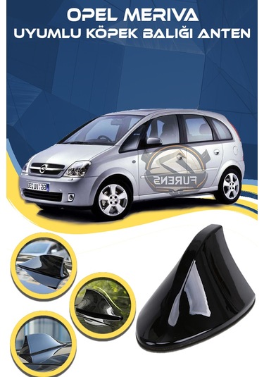 Opel Meriva Uyumlu Oto Balık Sırtı Anten Elektrikli Köpekbalığı Balina Tavan Anten