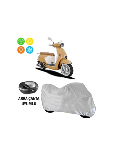 Rks Sc150re Branda Motosiklet Brandası Arka Çanta Uyumlu