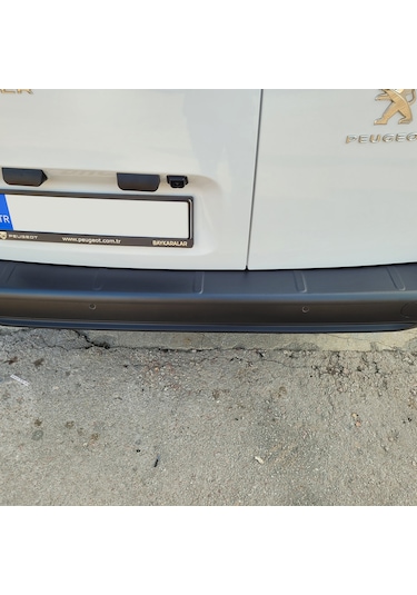 Citroen Berlingo Arka Tampon Eşiği Mat Siyah 2019 Model Ve Sonrası