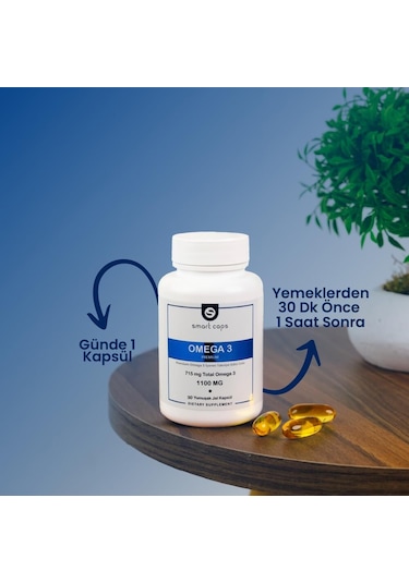 Smart Caps Omega 3 Premium 30 Softgels