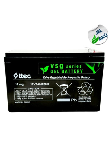 12v 7ah Jel Tipi Akü 2025 Üretim