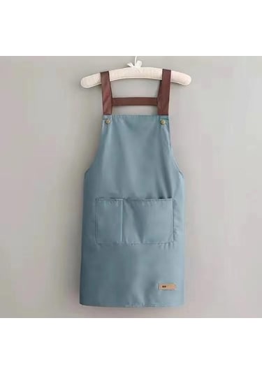 Yeşil Pişirme Önlüğü Yağa Dayanıklı Yeniden Kullanılabilir Geniş Uygulama