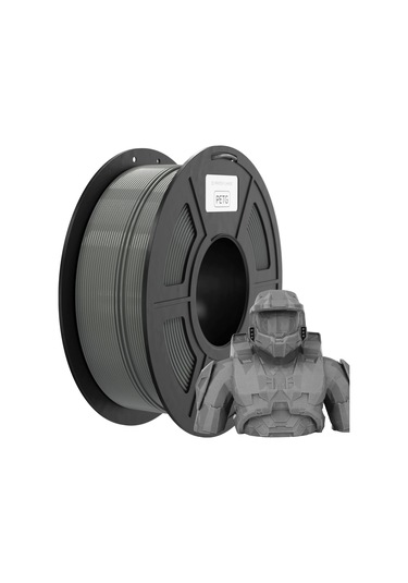 Wezone 1.75mm Çaplı Gri Petg 3d Yazıcı Filamenti - 1kg Ağırlık, 220-250 C Baskı Sıcaklığı