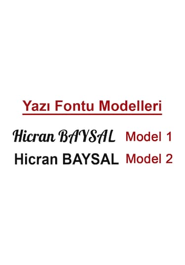 Sentez Kişiye Özel Hediye Kristal Masa İsimliği