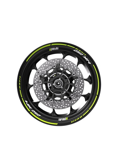 Cf Moto 250 Nk Jant Şeridi Florasan Sarı