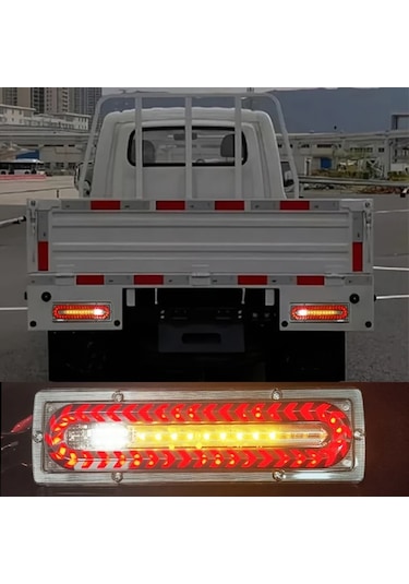 Xuweiwei Hongmo 2 Adet Cok Amacli Led Araba Ampulu Yuksek Parlak Kamyon Far Traileri Rv Arka Fren Park Alma Geri Donus İsiklari