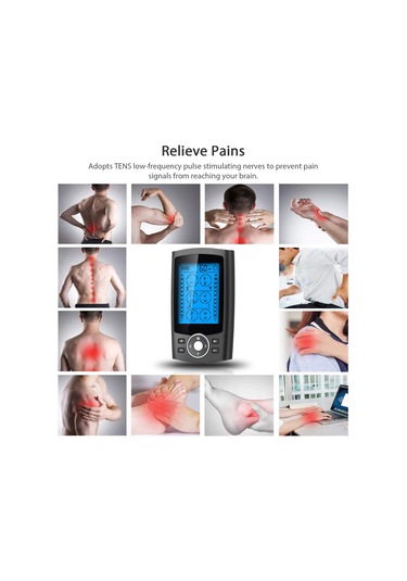 Tenfowee Siyah Usb Şarjlı Tens Masaj Cihazı, 2 Kanal, 24 Mod, 20 Güç Seviyesi, 8 Elektrot Yama, Lcd Ekranlı Ağrı Alatı Siyah Tenfowee Siyah Usb Şarjlı Tens Masaj Cihazı, 2 Kanal, 24 Mod, 20 Güç Seviyesi, 8 Elektrot Yama, Lcd Ekranlı Ağrı Alatı Siyah