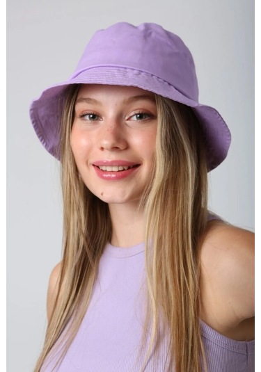 Pamuk Bucket Şapka Rş-110 Lila Lila