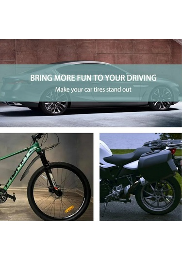 Suofeng 12 Adet Renkli Led Jant Feneri - Bisiklet, Motosiklet Ve Araçlar İçin Hareket Sistemiyle Güvenlik Işığı Mavi, Yeşil, Sarı, Kırmızı