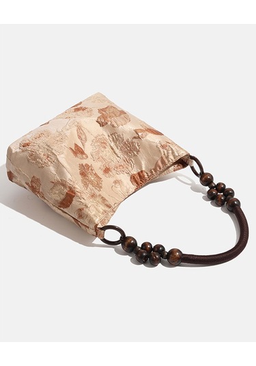 Charhp&kejnt Retro Jakarlı Omuz Çantası Bahar Ve Yaz Tek Omuz Koltuk Altı Çantası Kadın El Çantası Kahverengi