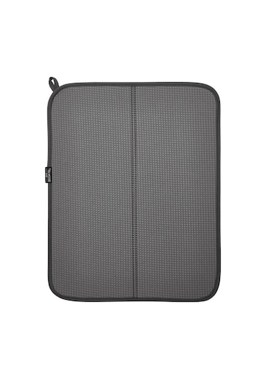 Gri Bulaşık Kurutma Örtüsü Nanofiber Bulaşık Matı Kurulama Bezi Ultra Emici Bulaşık Örtüsü