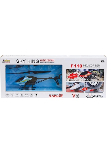 2257-f110 Kumandalı Helikopter 3.5ch -asya Oyuncak
