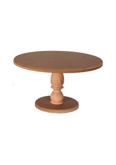 Pikas Ahşap Servis Standı Ayaklı Sunumluk