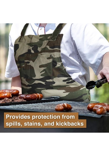 Mutfak, Barbekü Ve Izgara İçin Profesyonel Sınıf Şef Önlüğü Kamuflaj, Diğer