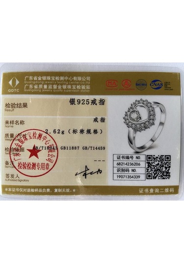 925 Ayar Gümüş Romantik Aaa Zirkon Kalp Yüzük Hediye Moda Düğün Takı 9