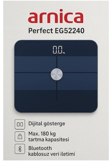 Arnica Perfect Eg52240 Dijital Banyo Baskülü