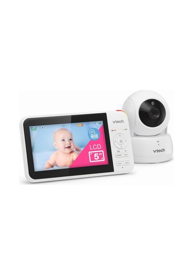 Vtech Vm924 Uzaktan Pan-tilt-zoom Videolu Bebek Monitörü, 5 Inc Ekran