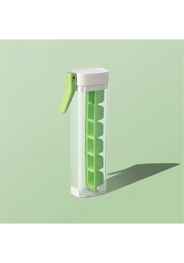 Hangfox 2 Adet Yeşil El Siperli Buzluk, 6 Bölmeli Ev Kullanıma Uygun, Gıda Grubu Pc+pp Materyal, Basılıp Buzları Çıkarabilir, Buz Depolama Kutusu, Dışarı Dökülme Engellendi Çok Renkli