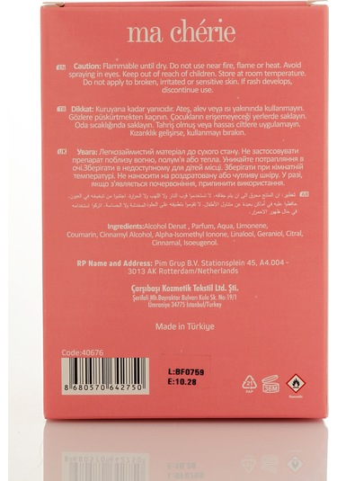 Alberto Taccini Ma Chérie Kadın Parfüm EDP 3 x 50 ML