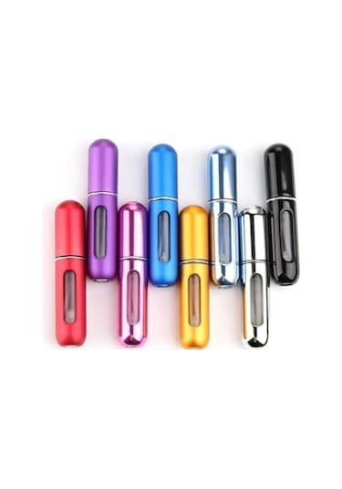 Taşınabilir Mini Doldurulabilir 2 Adet Parfüm Şişesi Atomizer Parfüm Şişeleri Boş Küçük